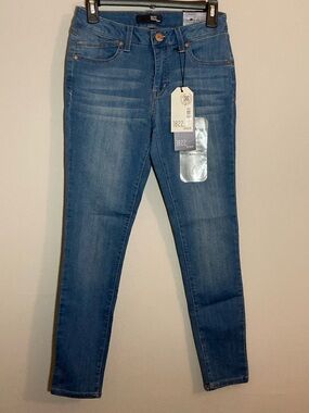 1822 Denim Women's Mid Blue Skinny Jeans Sz 4